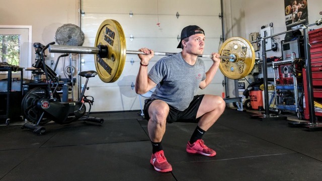 Esecuzione dello squat